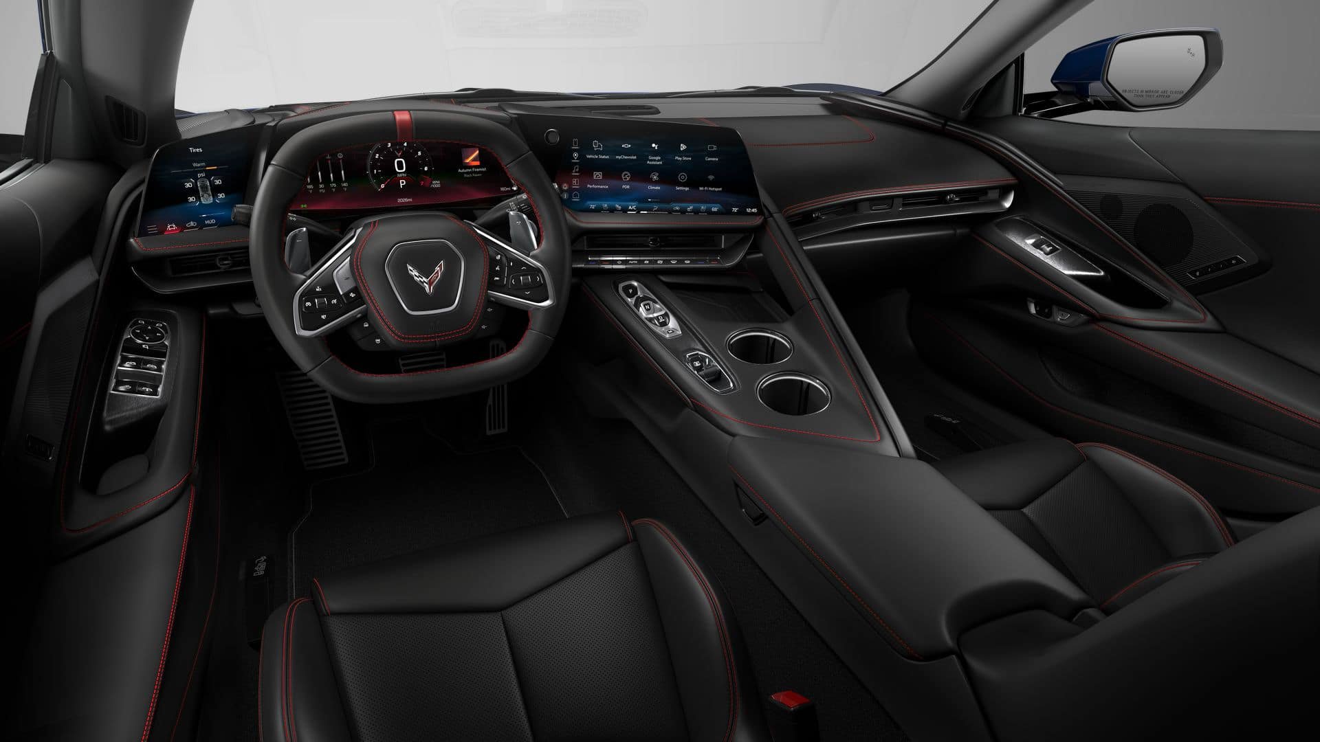 New 2027 Chevrolet Corvette Stingray Convertible w/ Stealth Interior Trim Package RWD image 57