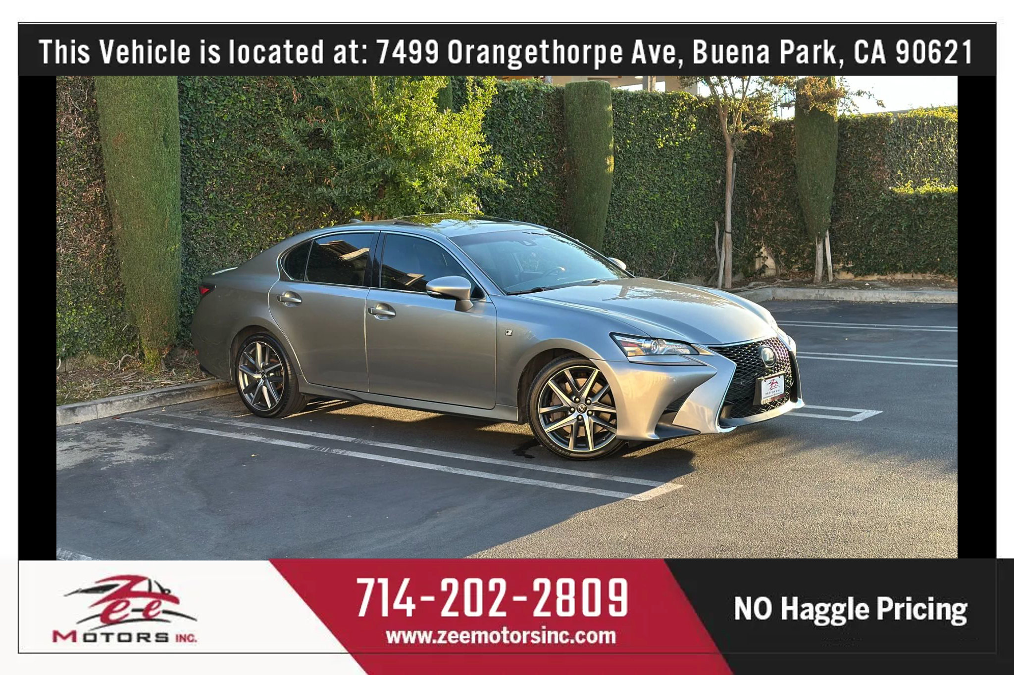 Used 2018 Lexus GS 350 F Sport image 1
