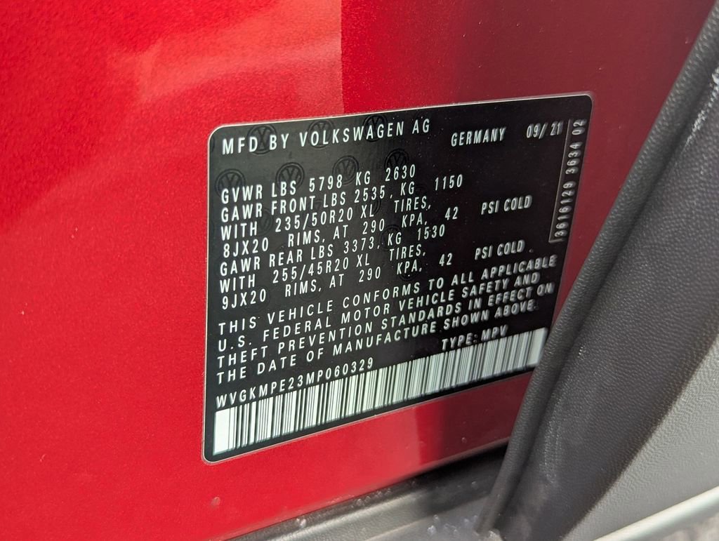 Certified 2021 Volkswagen ID.4 Pro S w/ Gradient Package image 25