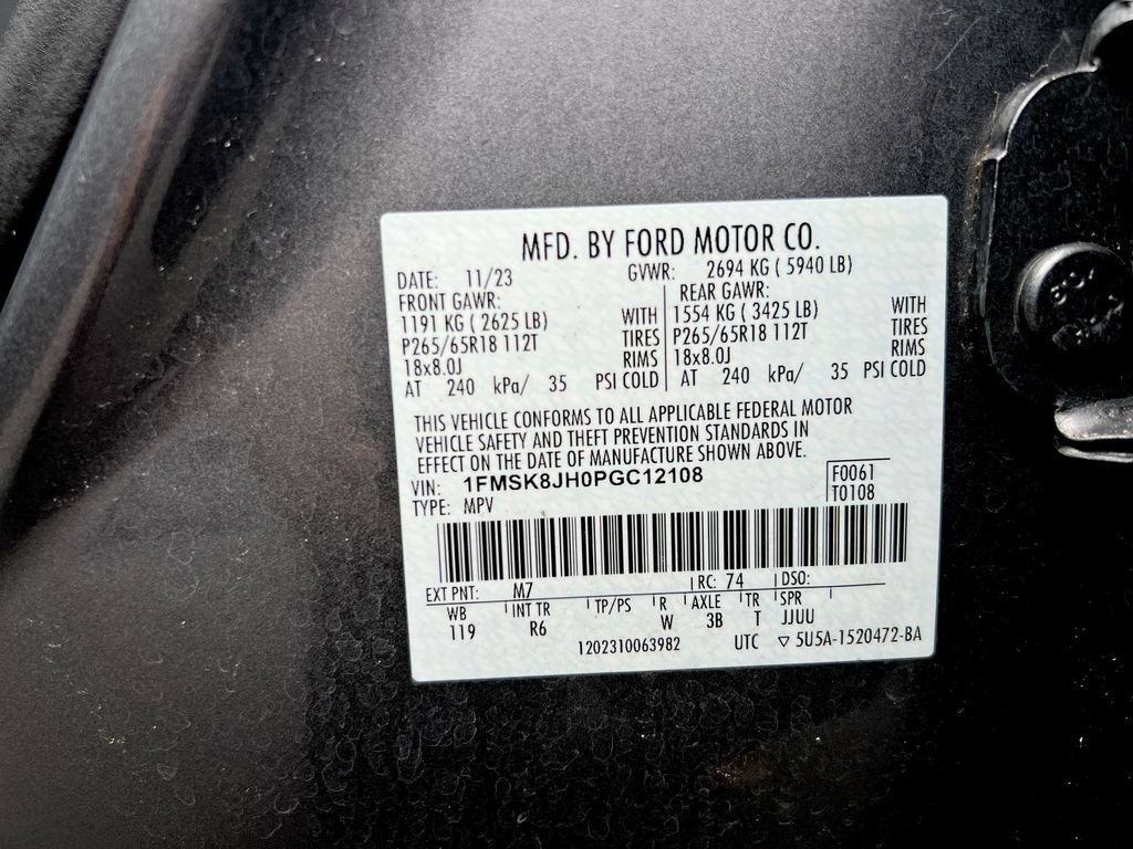 Used 2023 Ford Explorer Timberline w/ Timberline Technology Package AWD/4WD image 28