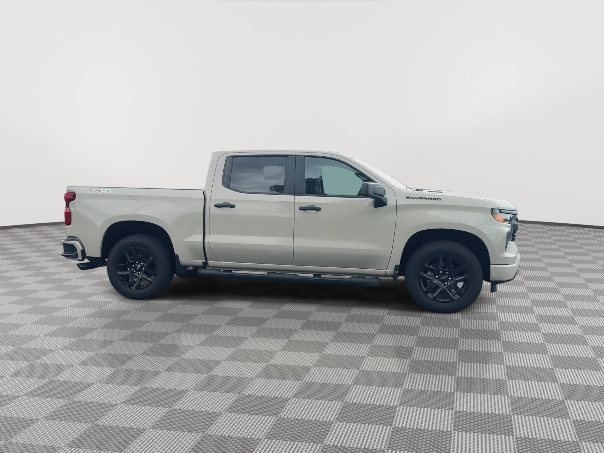 Certified 2026 Chevrolet Silverado 1500 Custom w/ Turbomax Blackout Package AWD/4WD image 2
