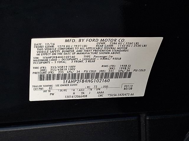 Used 2017 Ford Taurus Limited image 26