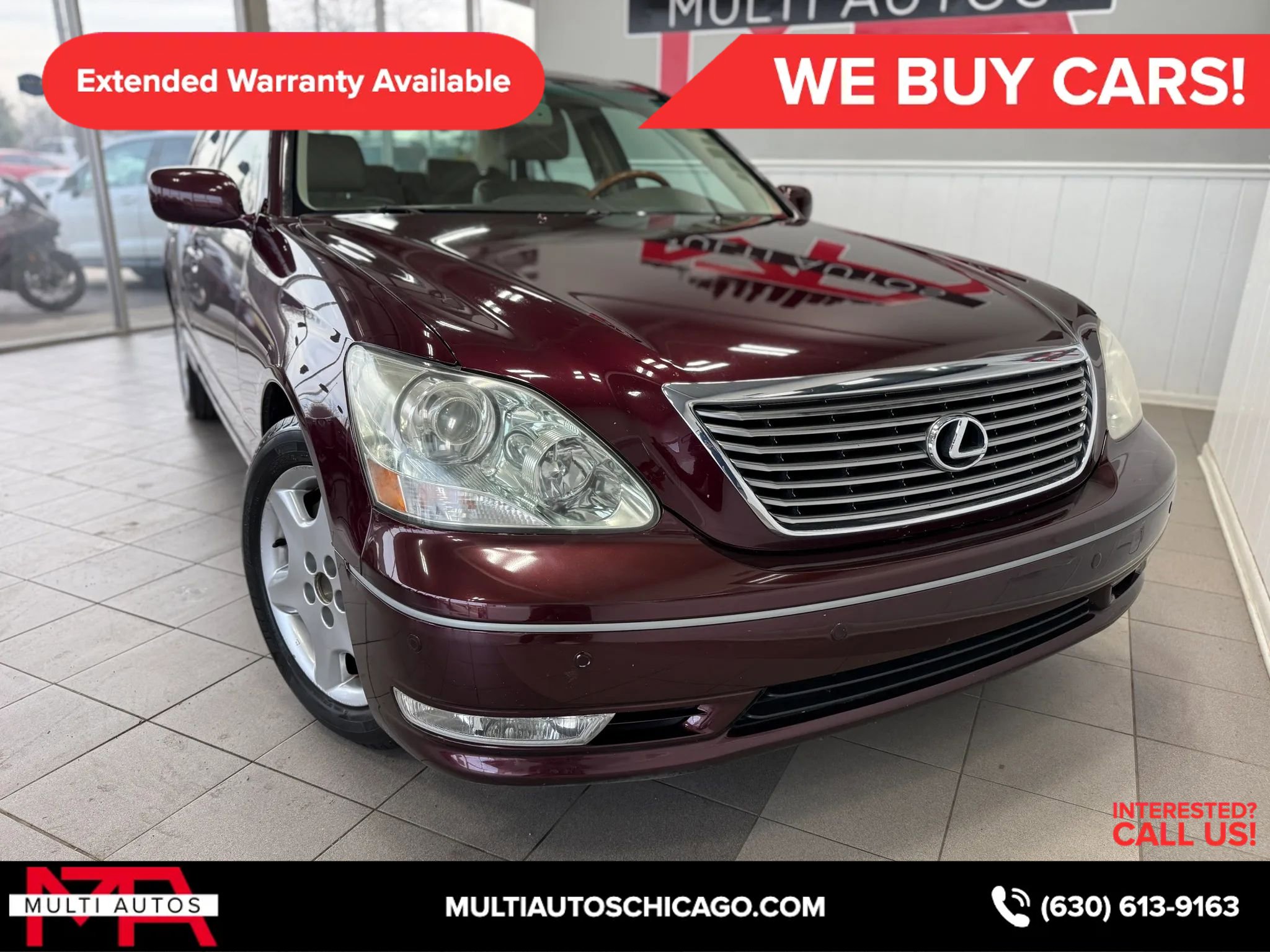 Used 2004 Lexus LS 430 LS 430 Sedan 4D image 5