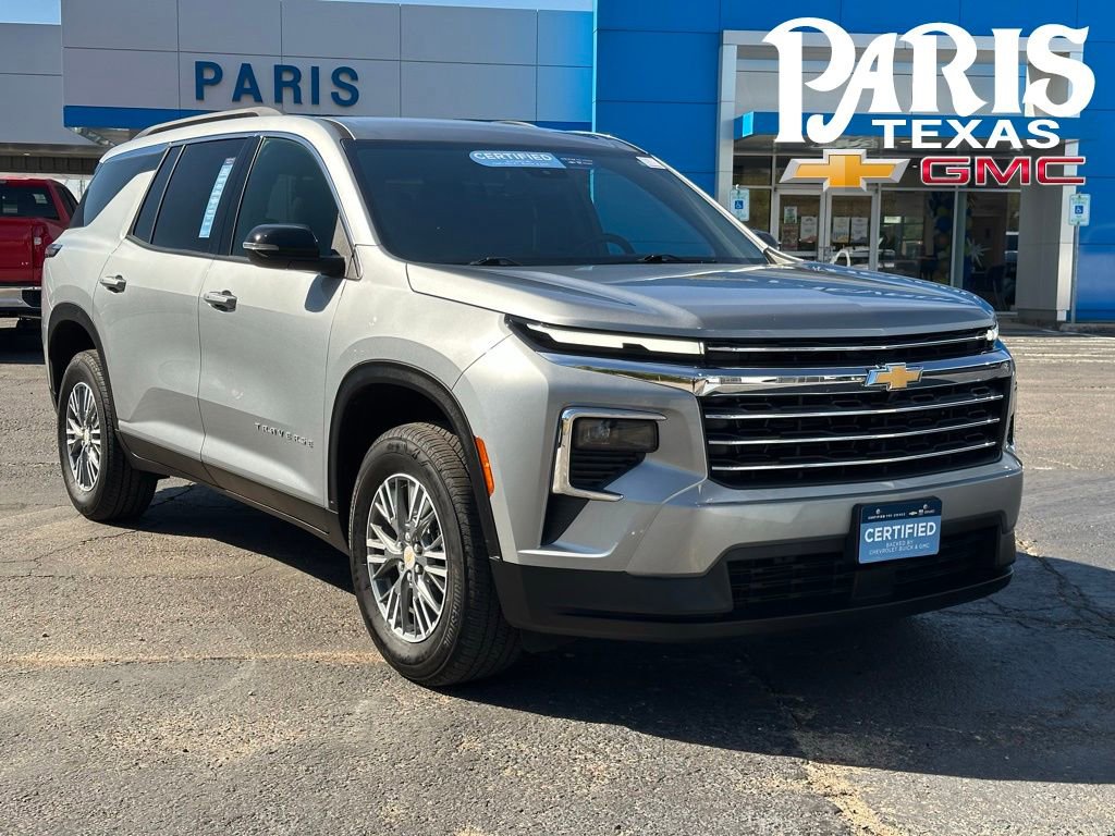 Certified 2025 Chevrolet Traverse LT