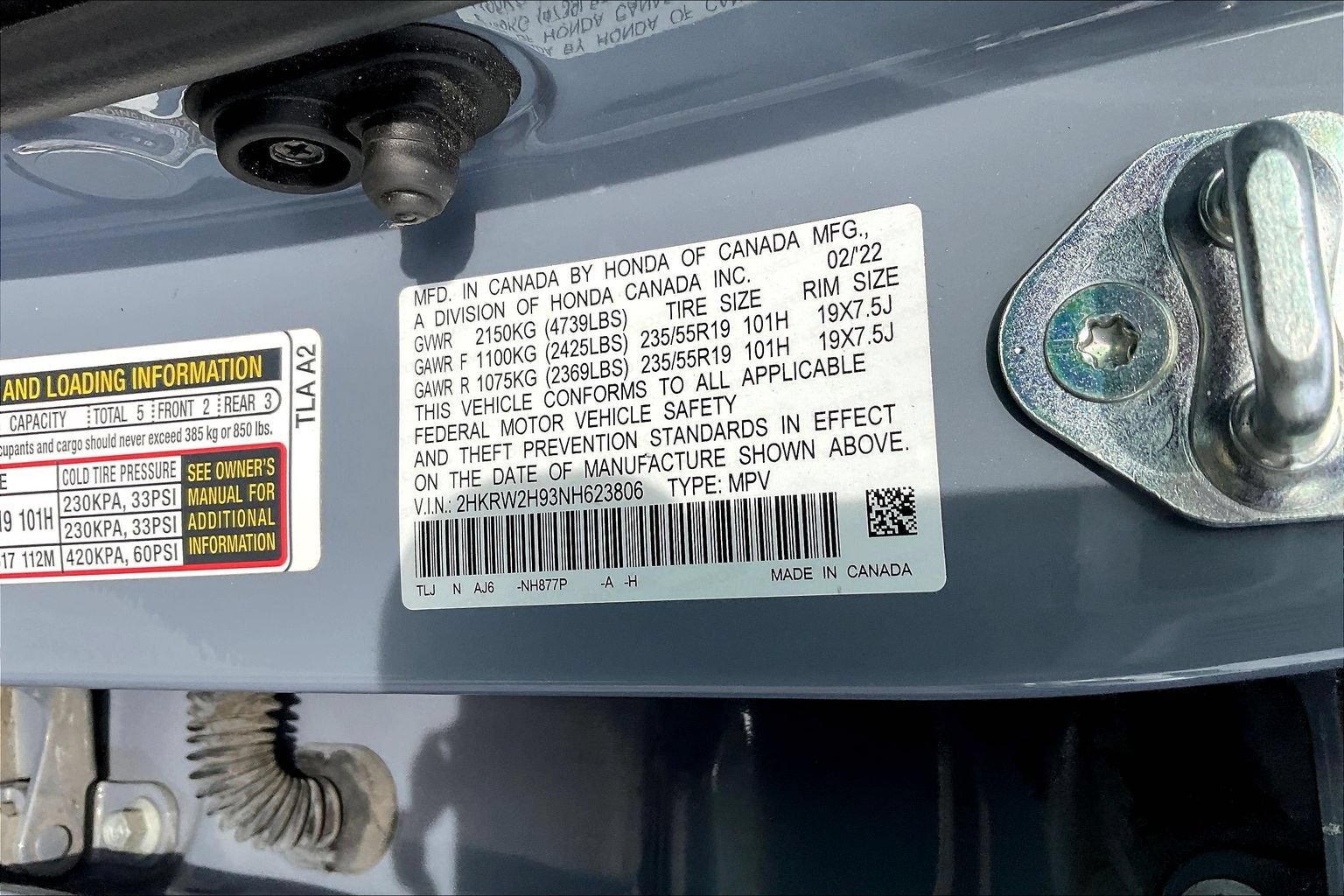 Used 2022 Honda CR-V Touring image 18