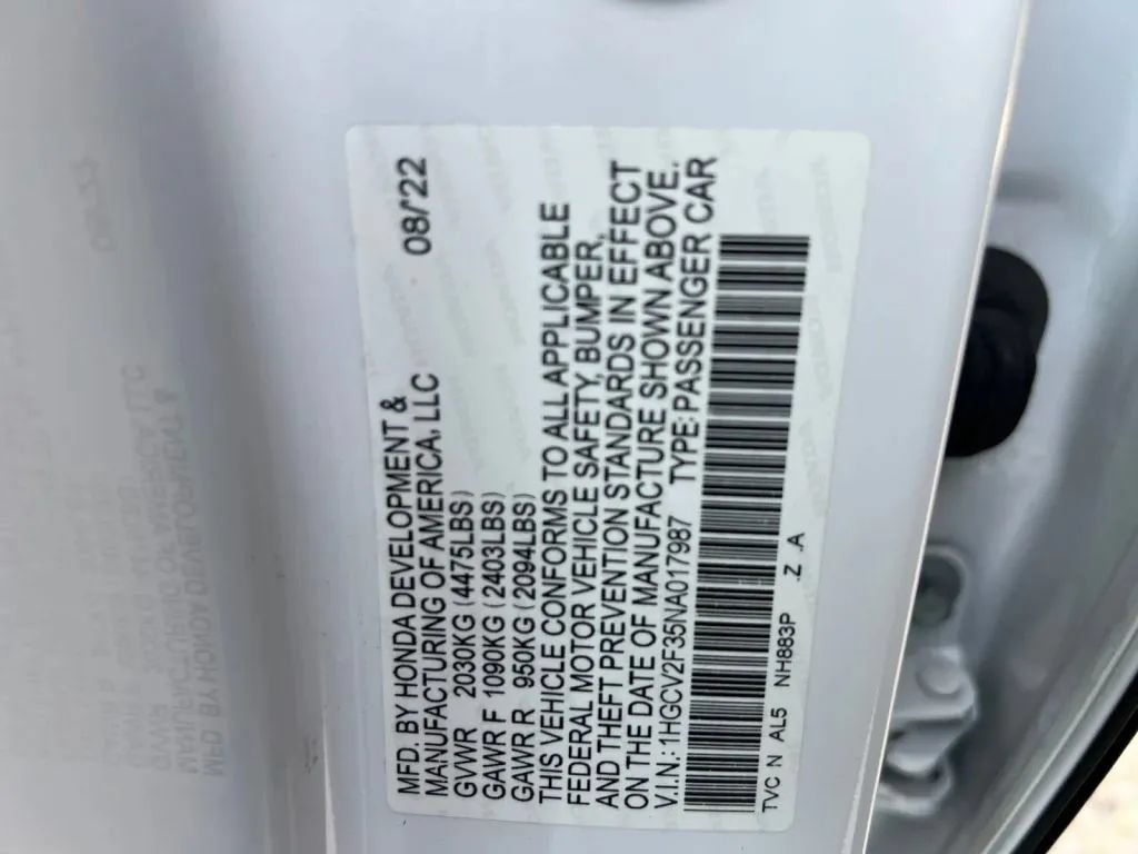 Used 2022 Honda Accord Sport image 28