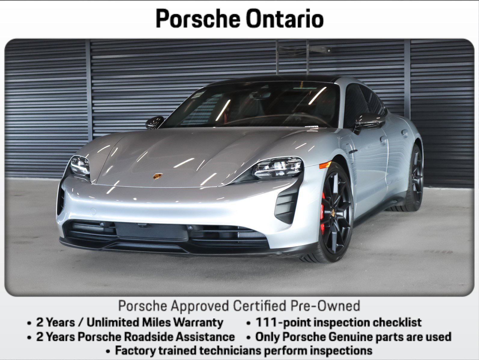 Certified 2023 Porsche Taycan GTS
