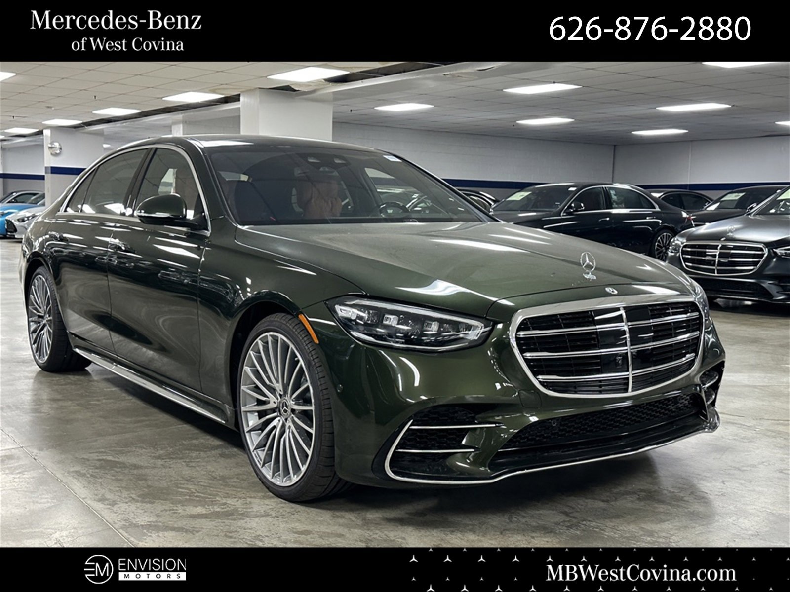 New 2024 Mercedes-Benz S 580 4MATIC Sedan
