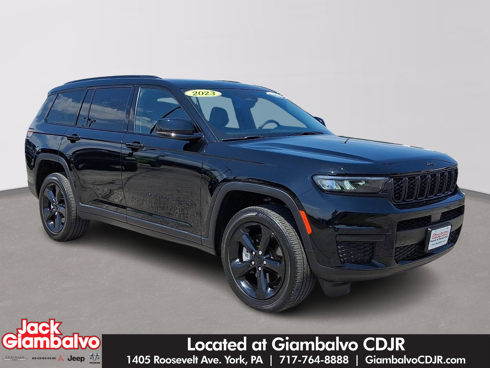Certified 2023 Jeep Grand Cherokee L Laredo AWD/4WD image 1