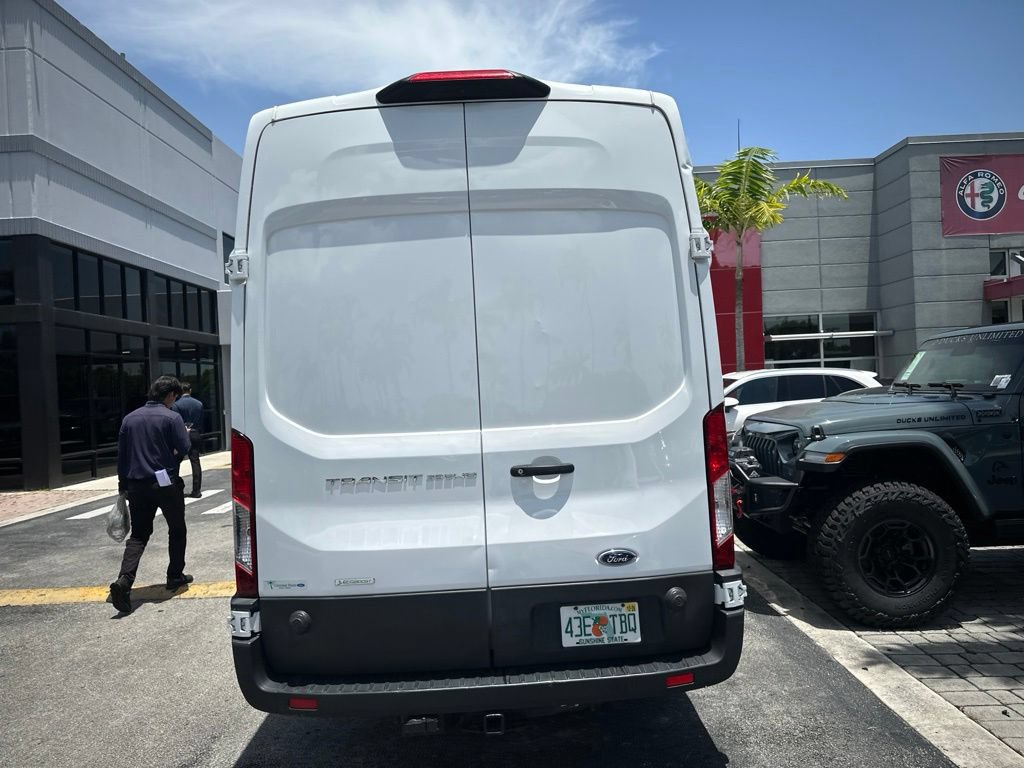 Used 2024 Ford Transit 350 148 High Roof Extended DRW RWD image 6