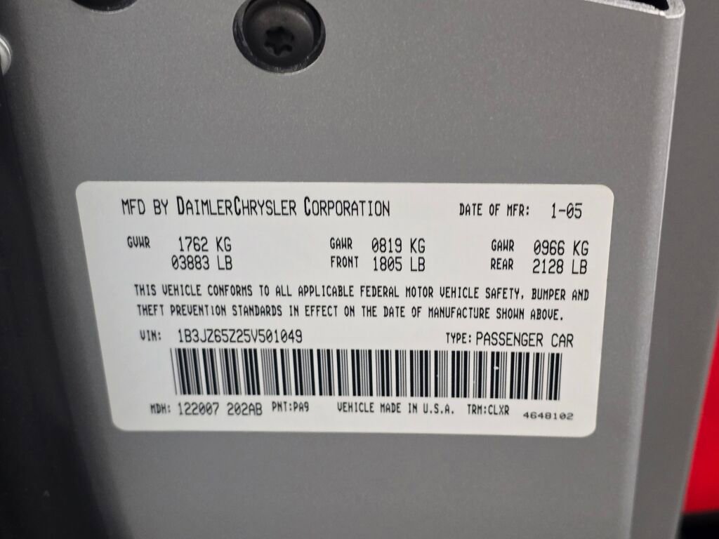 Used 2005 Dodge Viper SRT-10 w/ Mamba Edition Group image 80