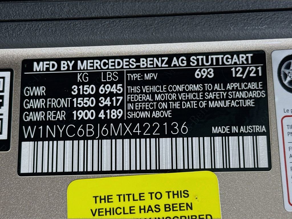 Used 2021 Mercedes-Benz G 550 w/ Exclusive Interior Package image 34