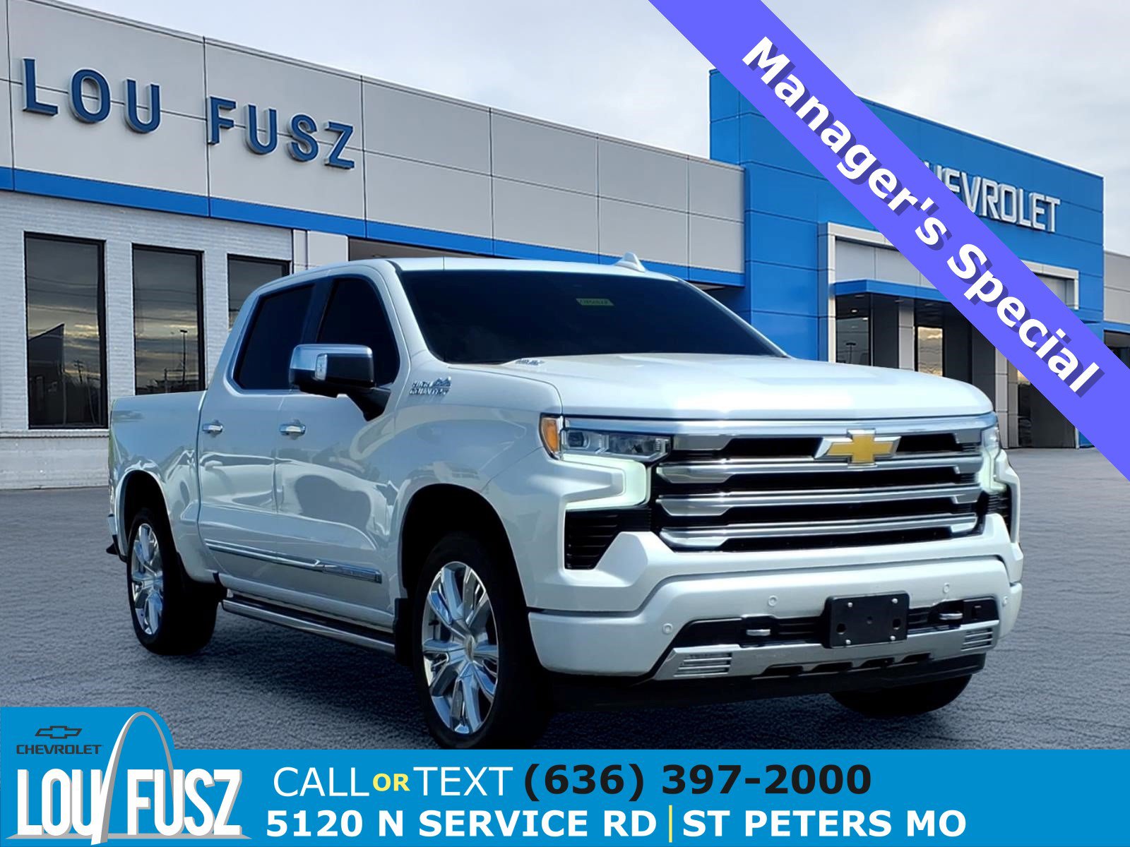 Used 2025 Chevrolet Silverado 1500 High Country AWD/4WD image 1