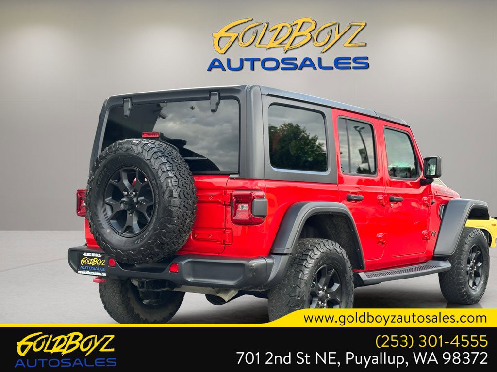 Used 2018 Jeep Wrangler Unlimited Rubicon w/ Steel Bumper Group image 3