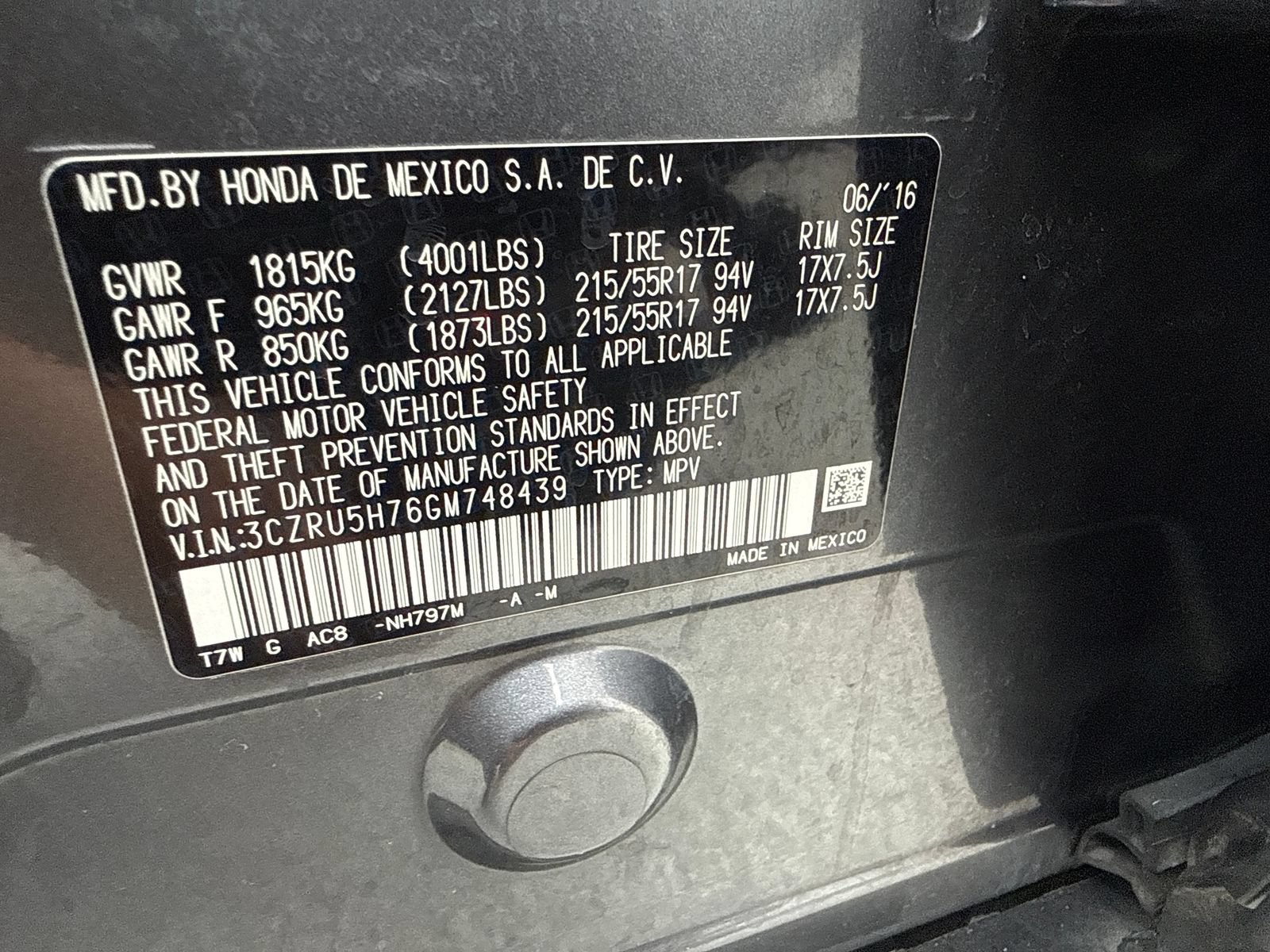 Used 2016 Honda HR-V EX-L image 50