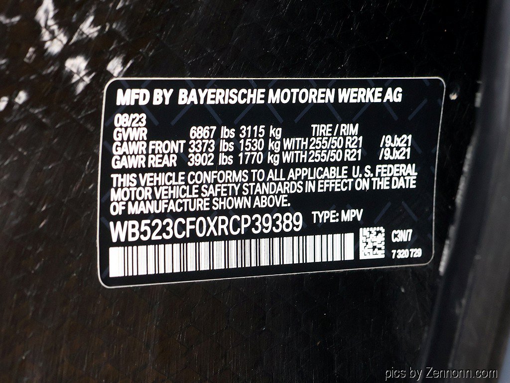 Certified 2024 BMW iX xDrive50 w/ Sport Package AWD/4WD image 40