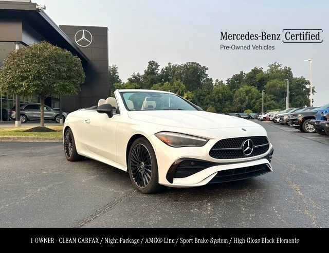 Certified 2025 Mercedes-Benz CLE 300 4MATIC Cabriolet 360° Tour