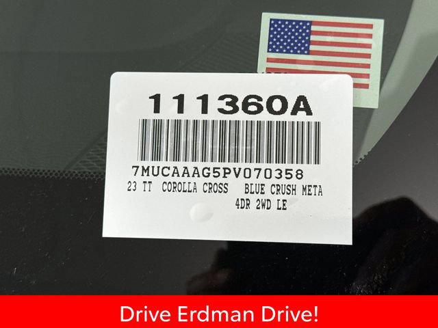 Certified 2023 Toyota Corolla Cross LE FWD image 29