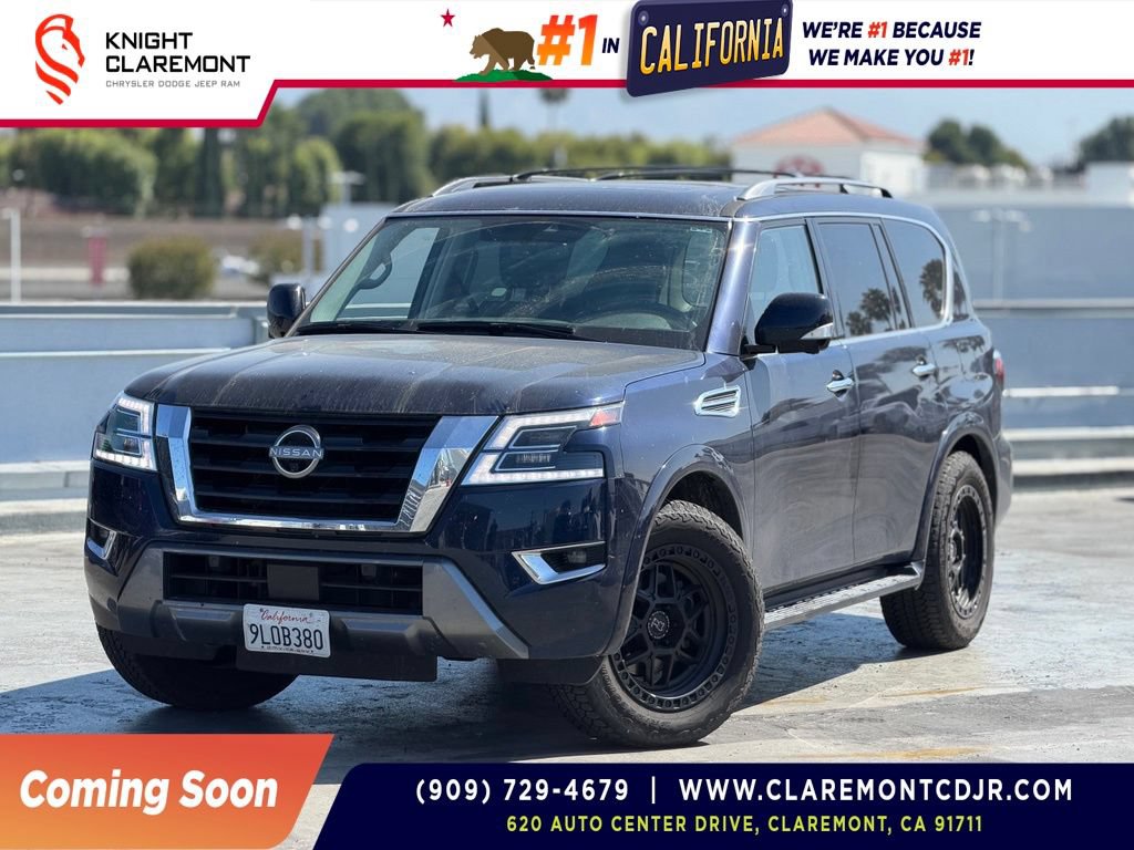 Used 2023 Nissan Armada SL w/ Captain's Chairs Package RWD image 1