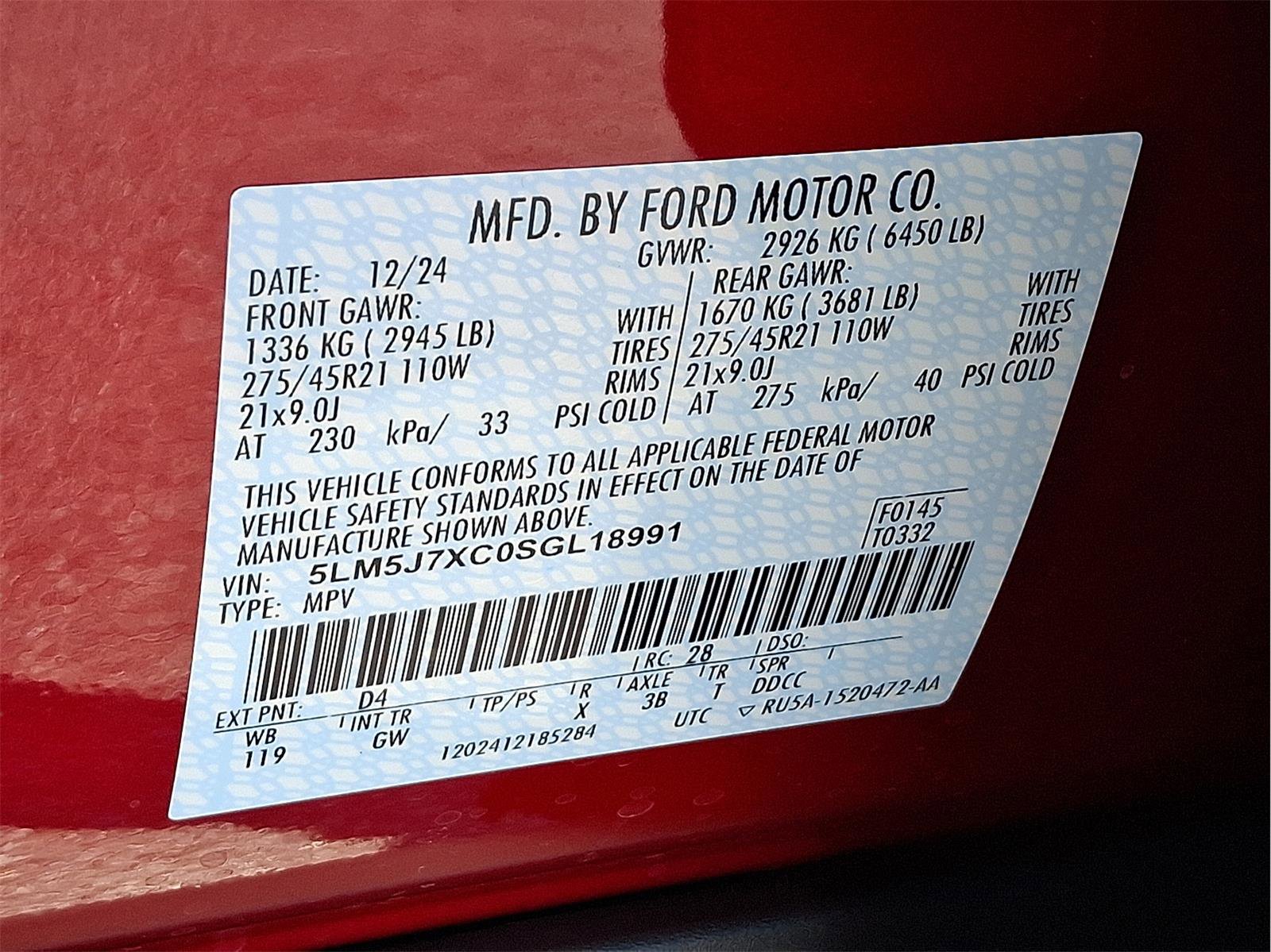 New 2025 Lincoln Aviator Reserve image 18