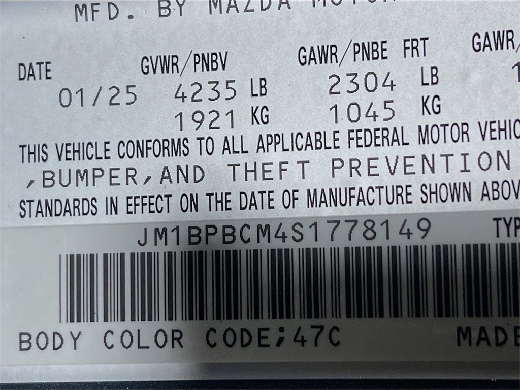 Used 2025 MAZDA MAZDA3 s image 26