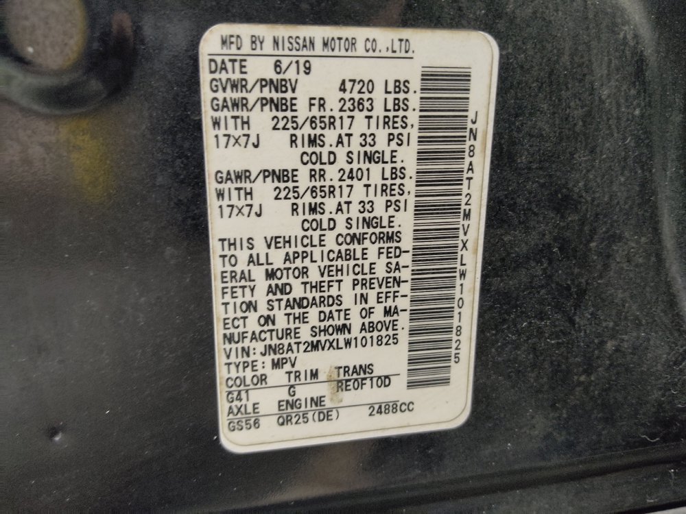 Used 2020 Nissan Rogue SV AWD/4WD image 33
