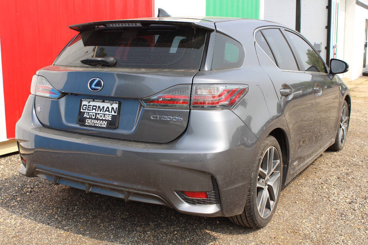 Used 2014 Lexus CT 200h w/ F Sport w/Nuluxe Interior FWD image 5