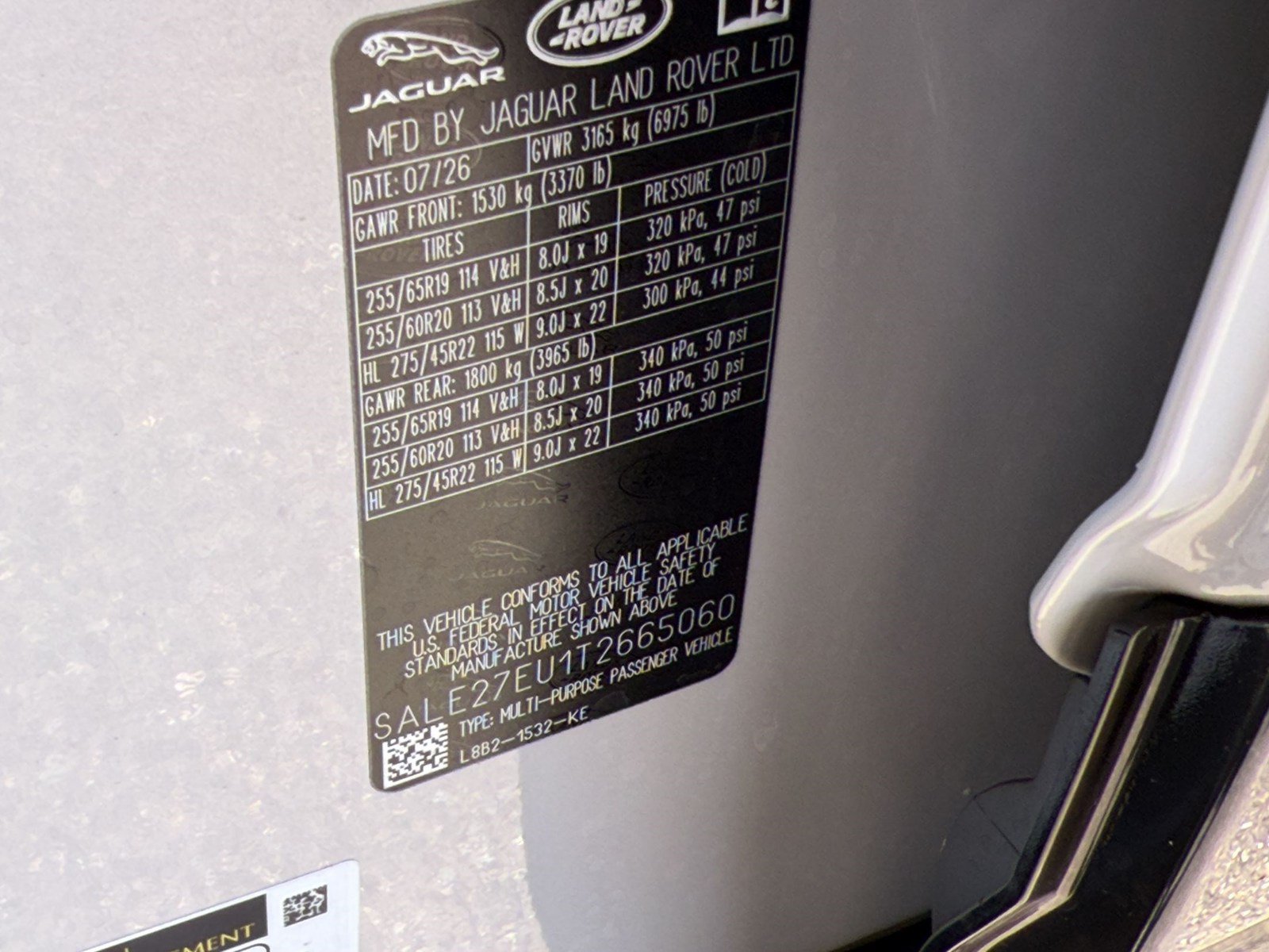 New 2026 Land Rover Defender 110 X-Dynamic SE AWD/4WD image 27