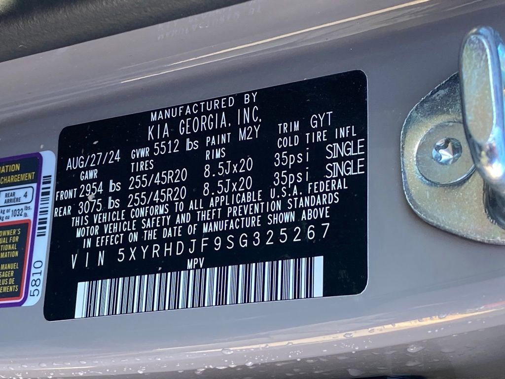 Certified 2025 Kia Sorento X-Line EX image 35