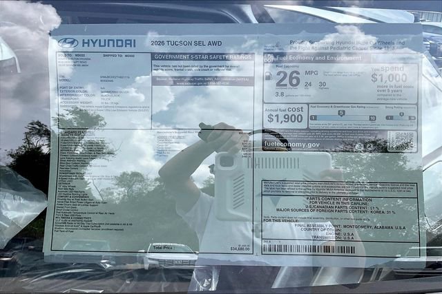 New 2026 Hyundai Tucson SEL image 13