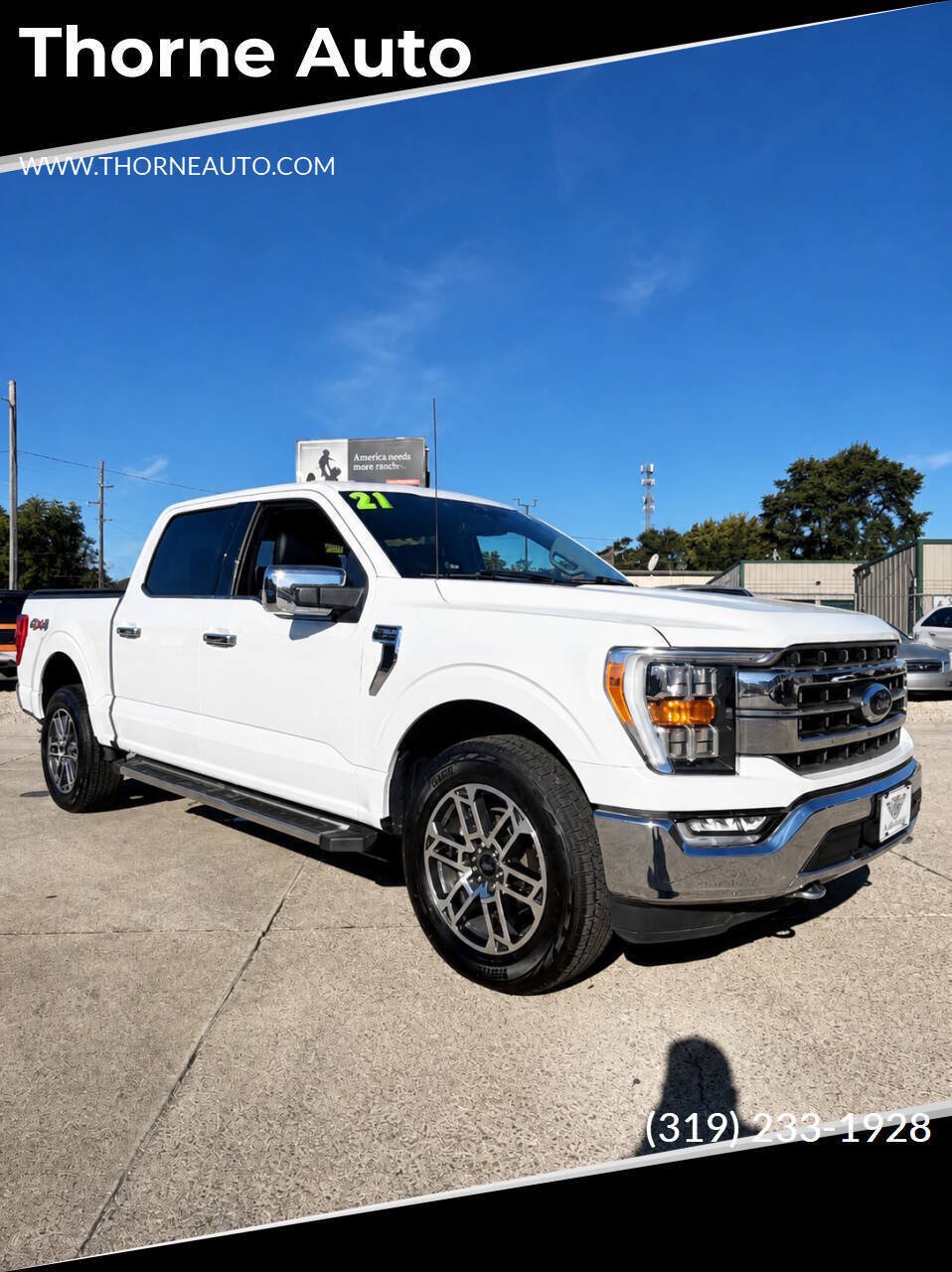 Used 2021 Ford F150 Lariat AWD/4WD image 1