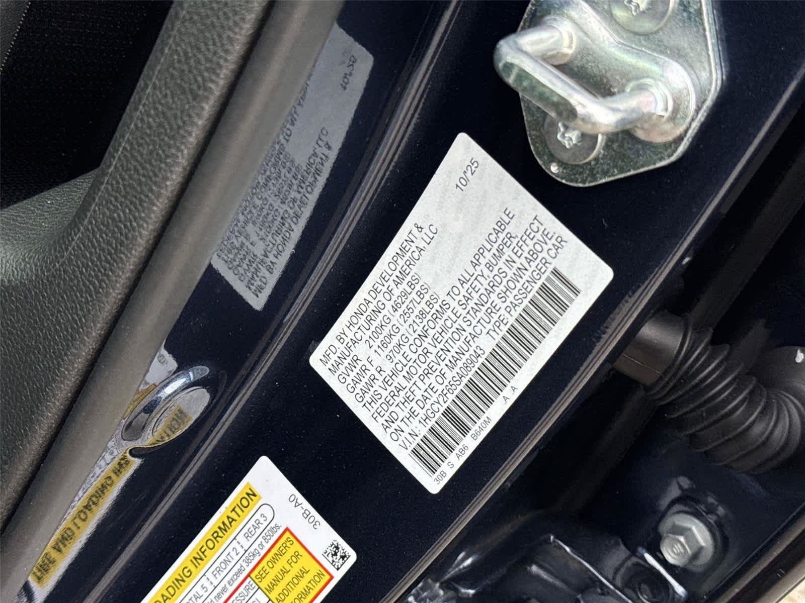 Used 2025 Honda Accord EX-L image 32