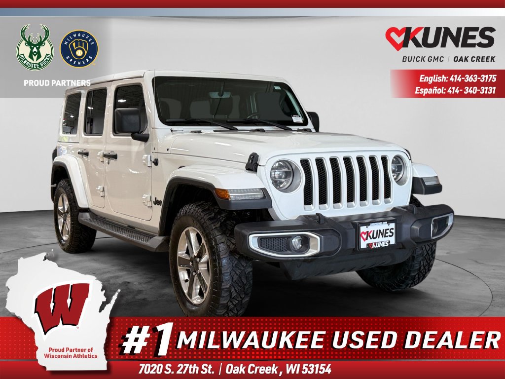 Used 2019 Jeep Wrangler Unlimited Sahara w/ Dual Top Group AWD/4WD image 1
