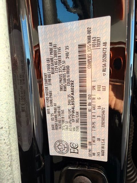 Used 2025 Ford F150 Tremor image 2