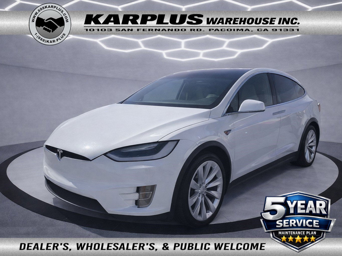 Used 2016 Tesla Model X 70D image 1