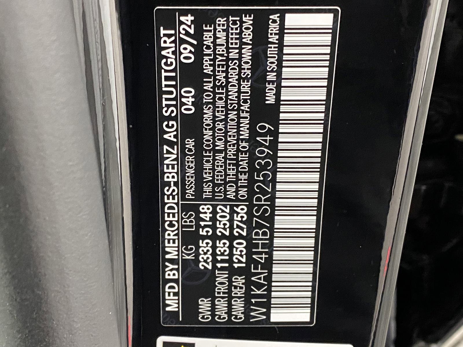 Certified 2025 Mercedes-Benz C 300 4MATIC Sedan image 30