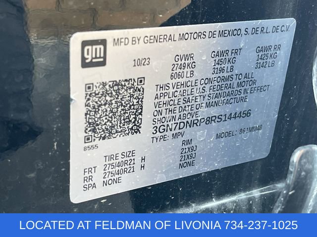 Certified 2024 Chevrolet Equinox EV RS FWD image 31