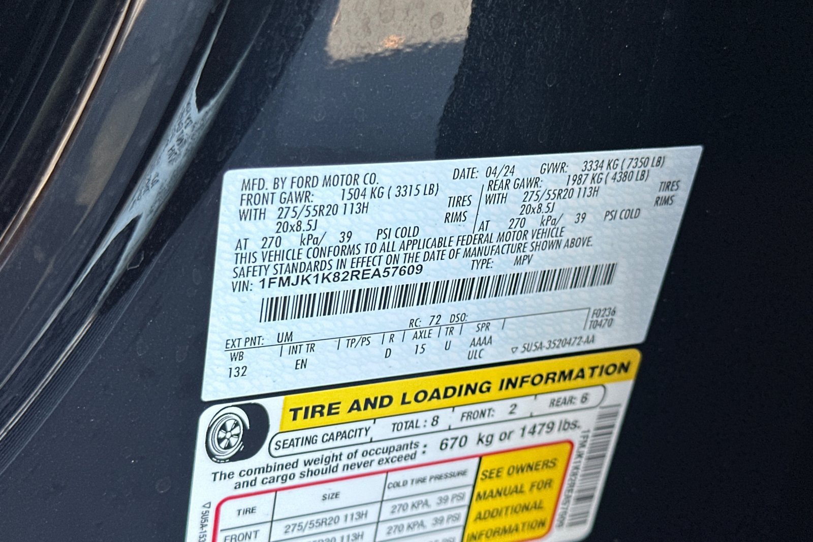 Used 2024 Ford Expedition Max Limited RWD image 54