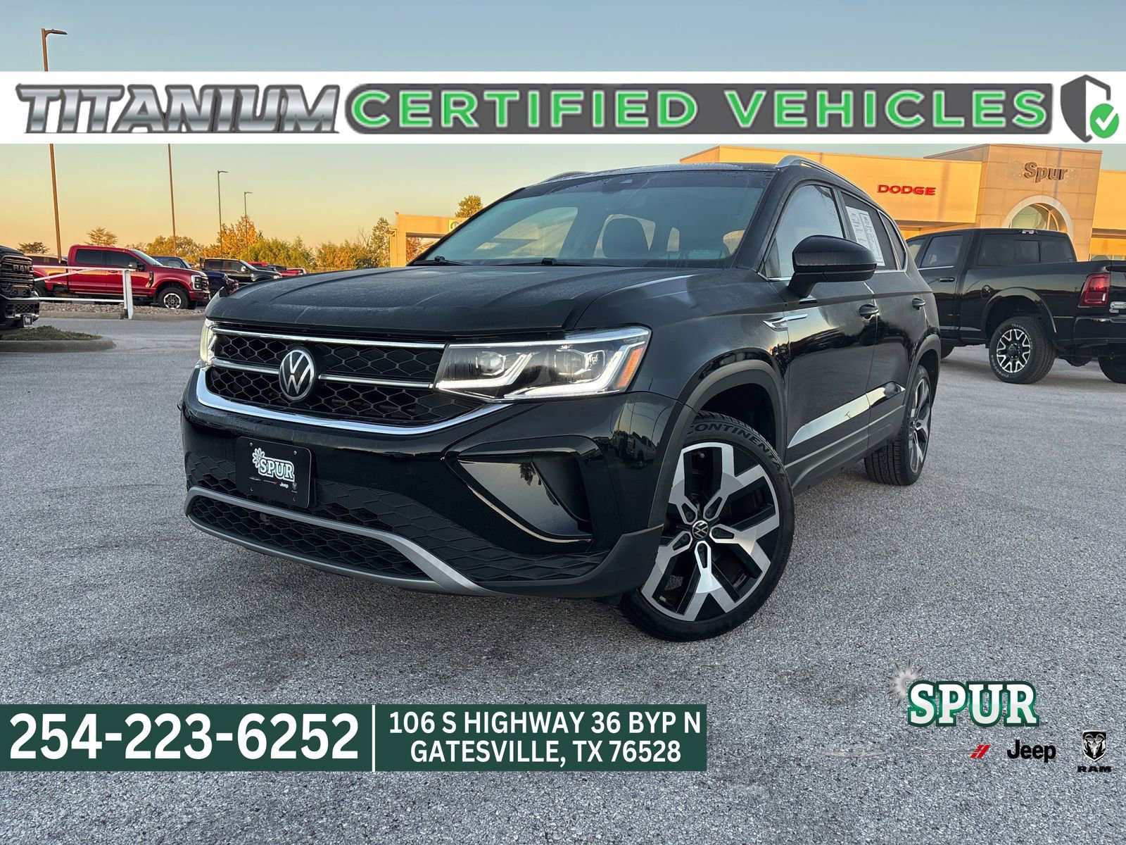 Used 2022 Volkswagen Taos SEL