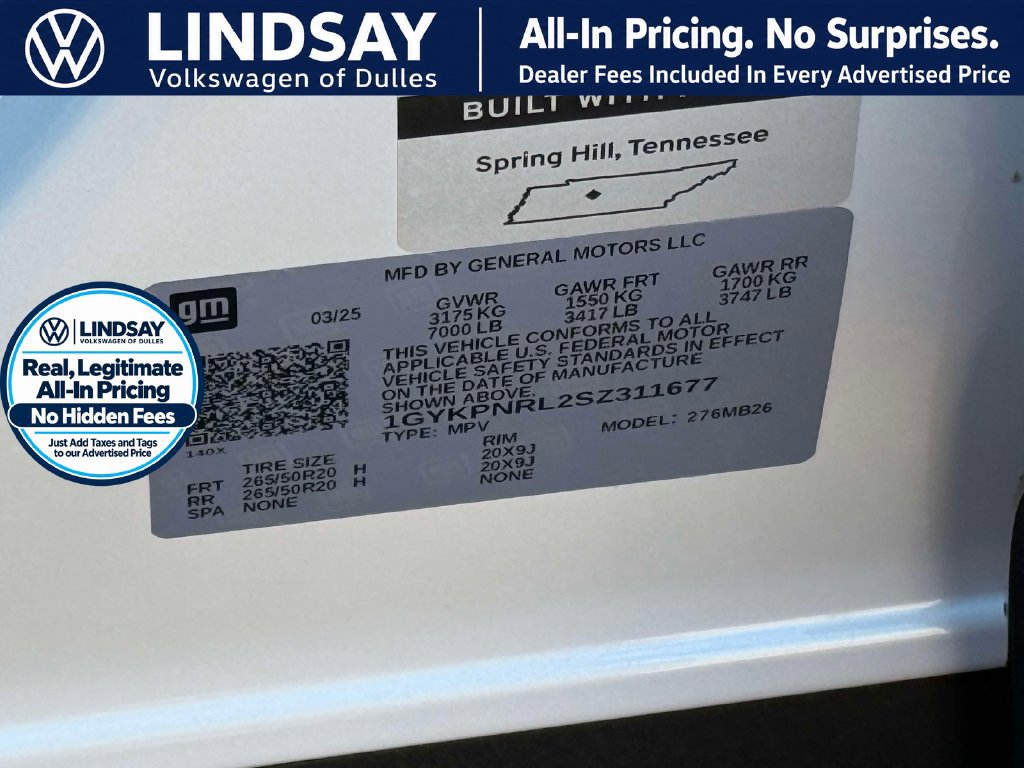 Used 2025 Cadillac Lyriq Luxury AWD/4WD image 33