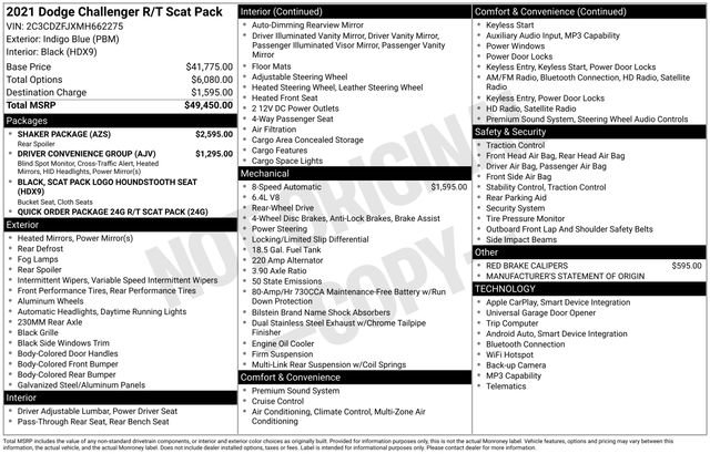 Used 2021 Dodge Challenger R/T Scat Pack w/ Shaker Package image 5