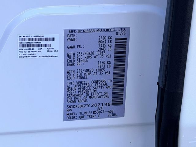 New 2026 Nissan Pathfinder Platinum w/ Cargo Package AWD/4WD image 24