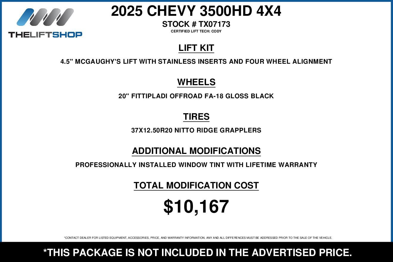 Used 2025 Chevrolet Silverado 3500 LTZ w/ LTZ Plus Package video 2