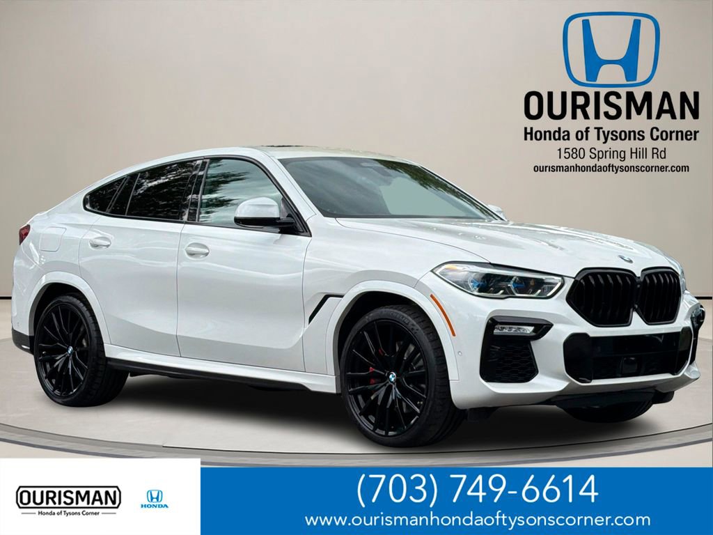 Used 2021 BMW X6 xDrive40i w/ M Sport Package AWD/4WD image 1