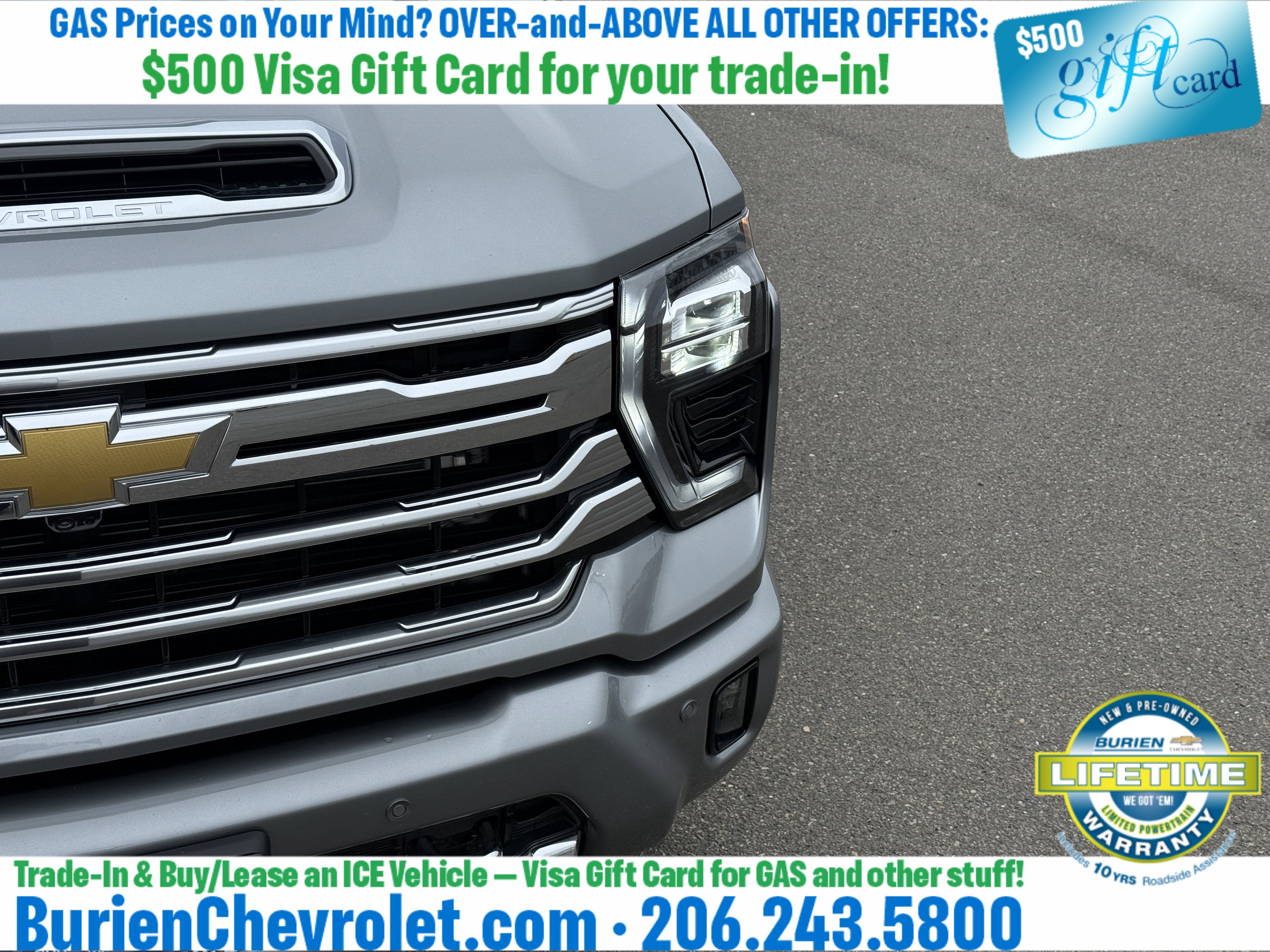 Used 2024 Chevrolet Silverado 3500 High Country w/ High Country Premium Package AWD/4WD image 45