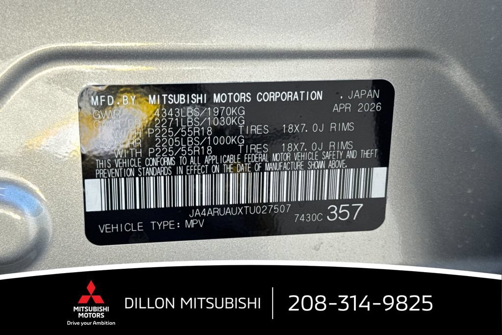 New 2026 Mitsubishi Outlander Sport LE AWD/4WD image 26