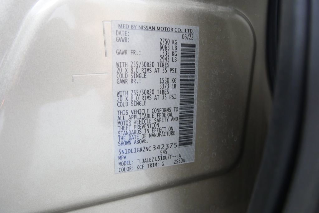 Used 2022 INFINITI QX60 Sensory w/ Vision Package image 33