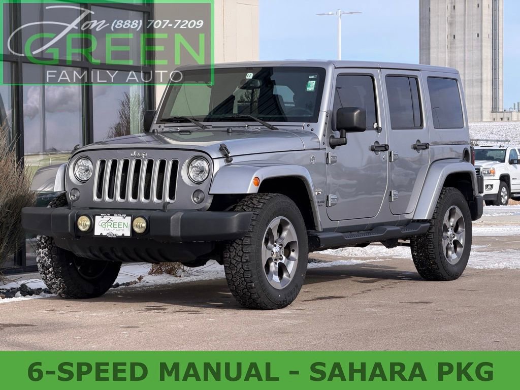 Used 2017 Jeep Wrangler Unlimited Sahara w/ Max Tow Package image 1