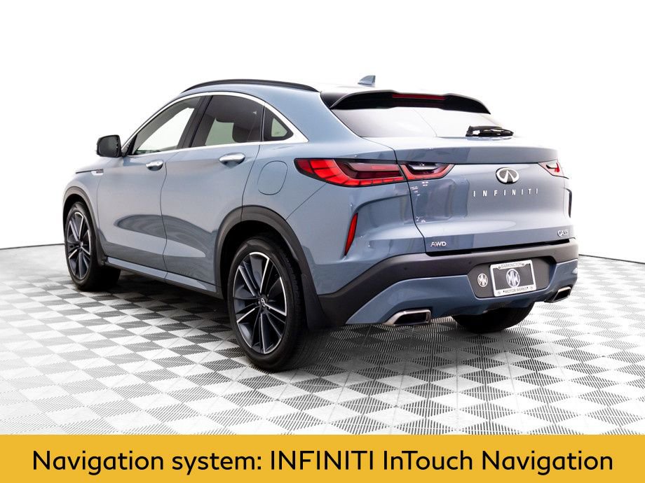 Used 2023 INFINITI QX55 Essential video 3