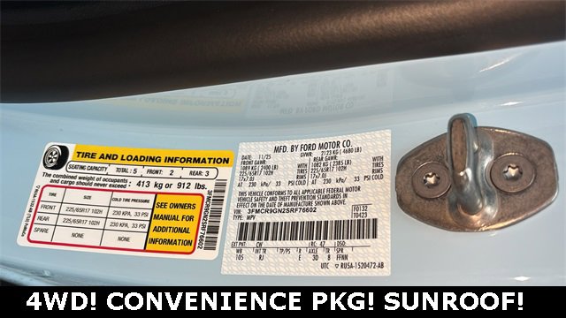 New 2025 Ford Bronco Sport Heritage w/ Convenience Package image 34